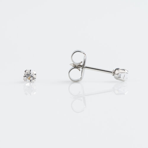 April Crystal Stud Earring