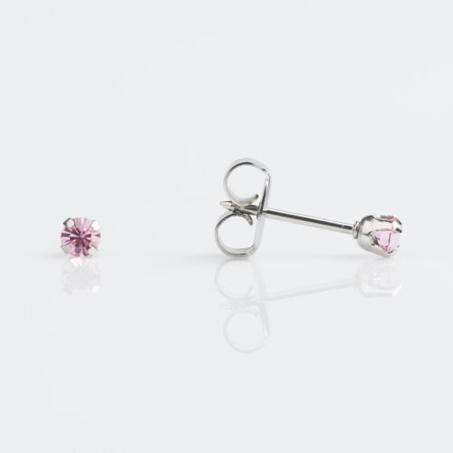 Light Rose Stud Earring