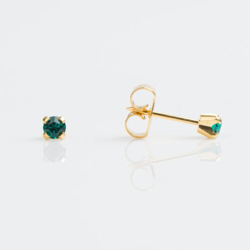 May Emerald Stud Earring