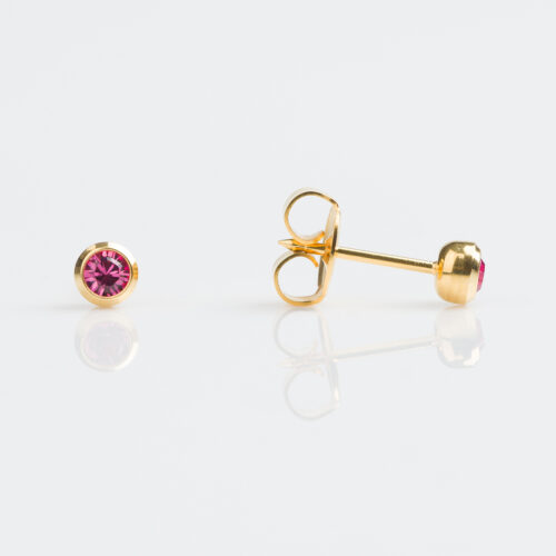 October Rose Stud Earring