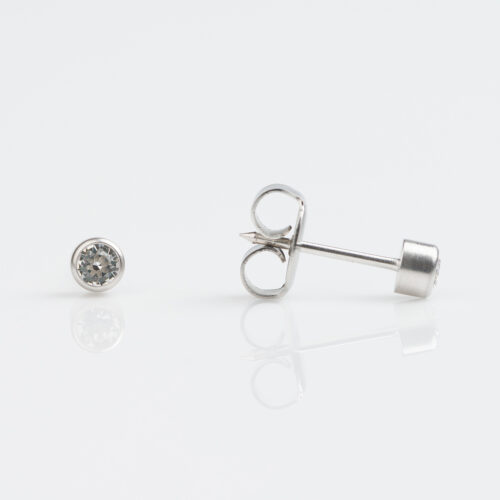 Cubic Zirconia Stud Earring