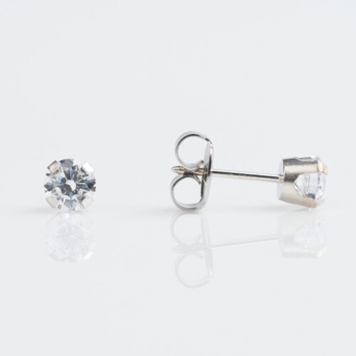 CZ Stud Earring