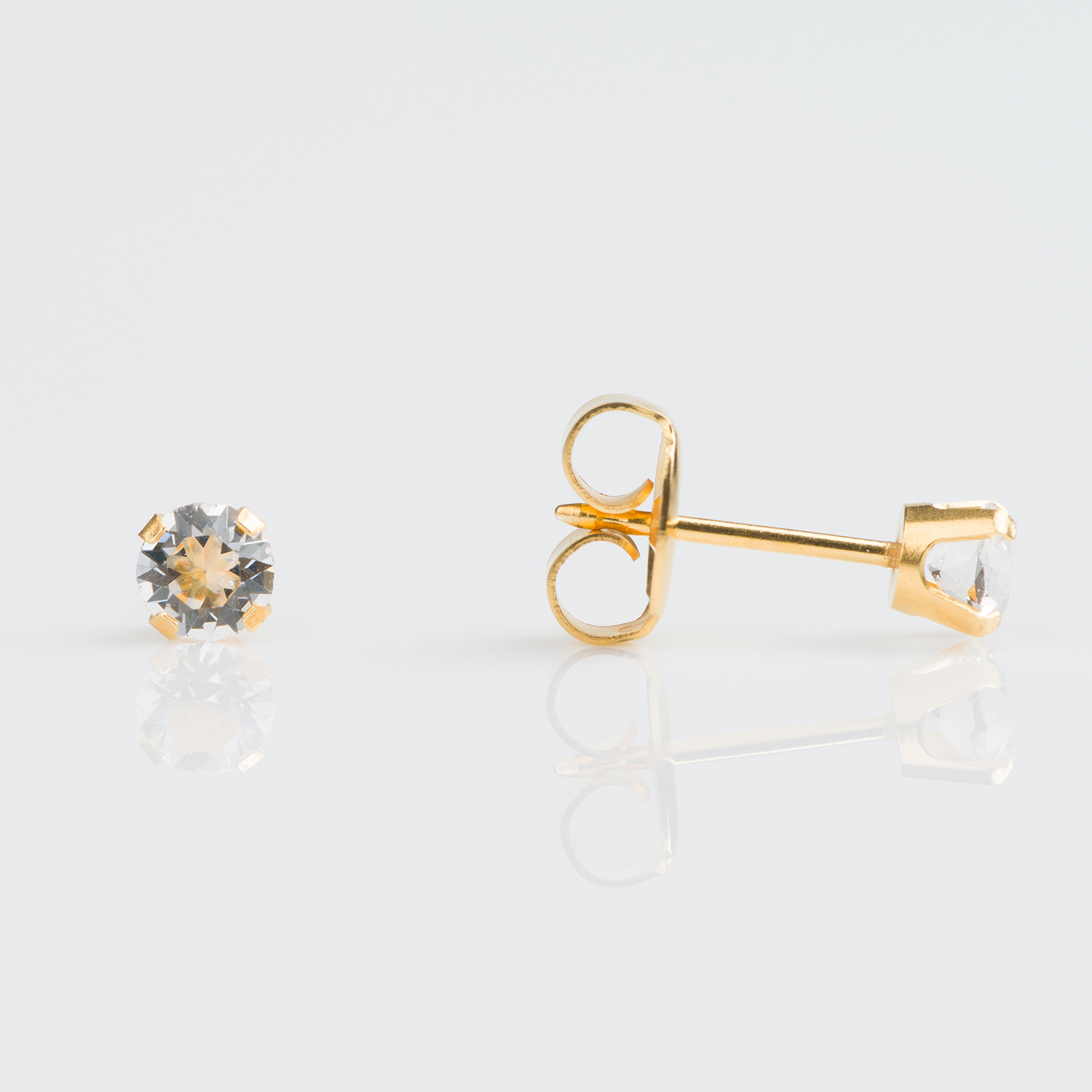Crystal Stud Earring