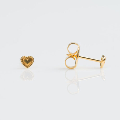Heart Stud Earring