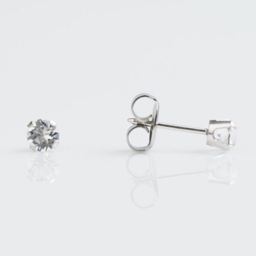 April Crystal Stud Earring