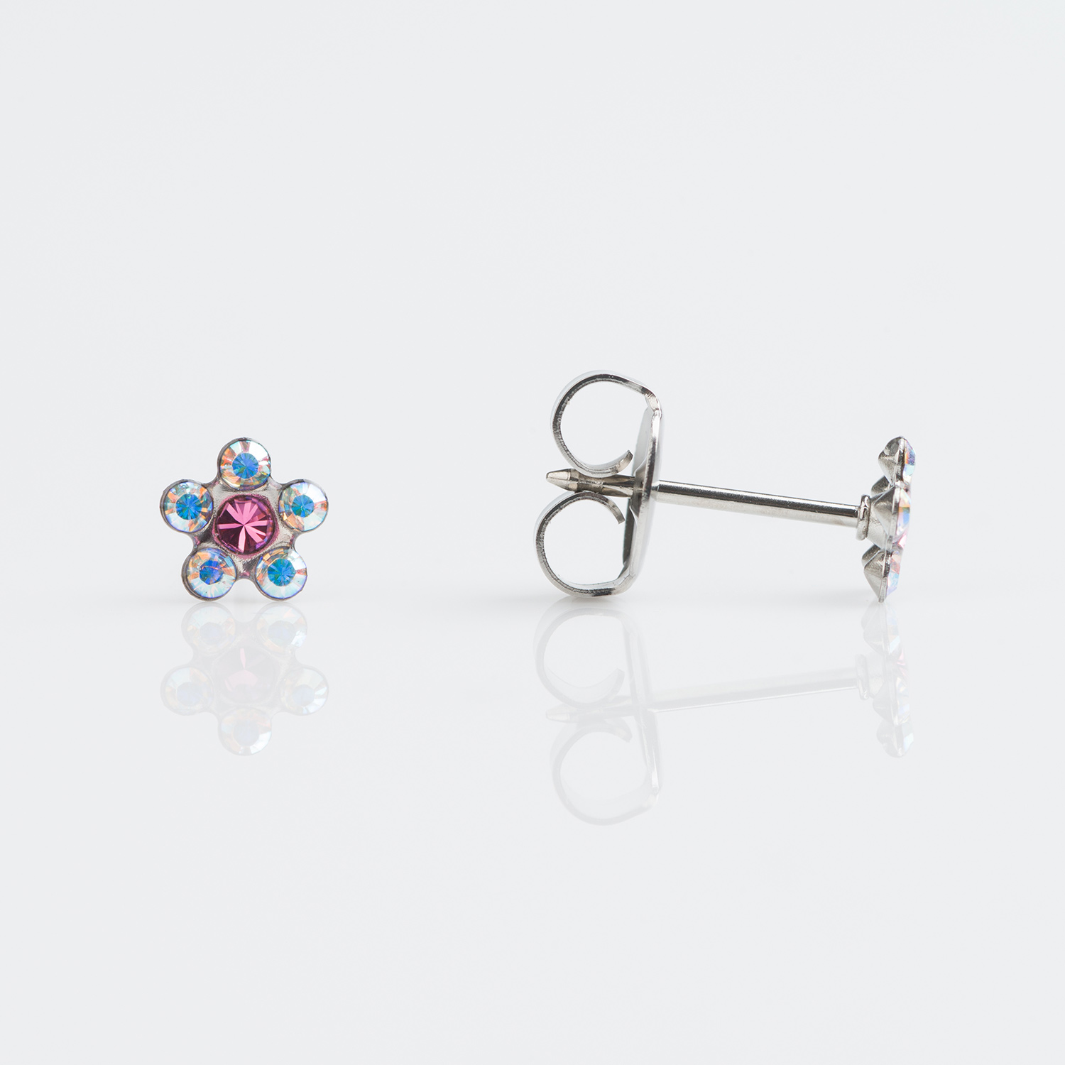 Daisy AB Crystal Stud Earring