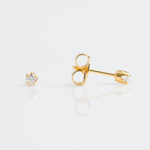 diamond stud earring