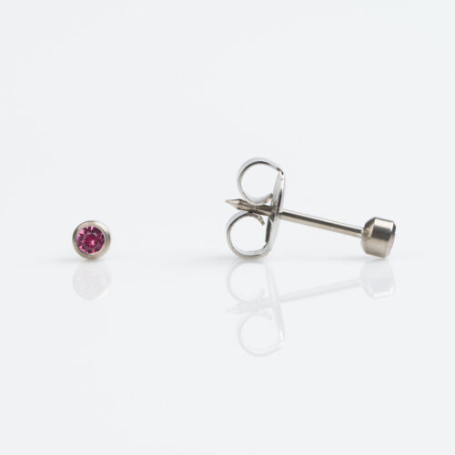 October Rose Stud Earring