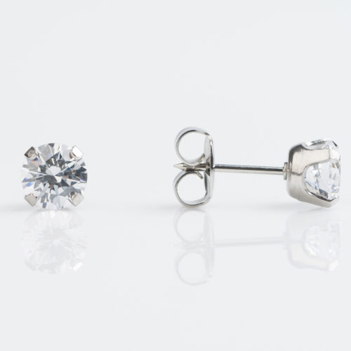 CZ Stud Earring