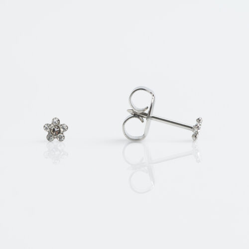 April Crystal Stud Earring