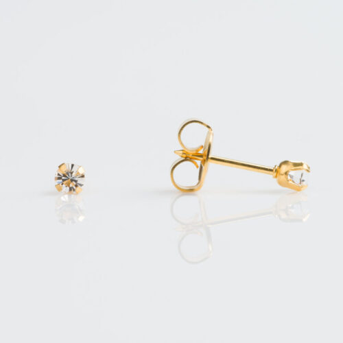 April Crystal Stud Earring