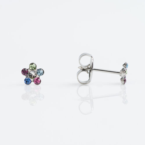 Rainbow Stud Earring
