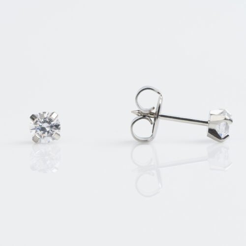 CZ Stud Earring