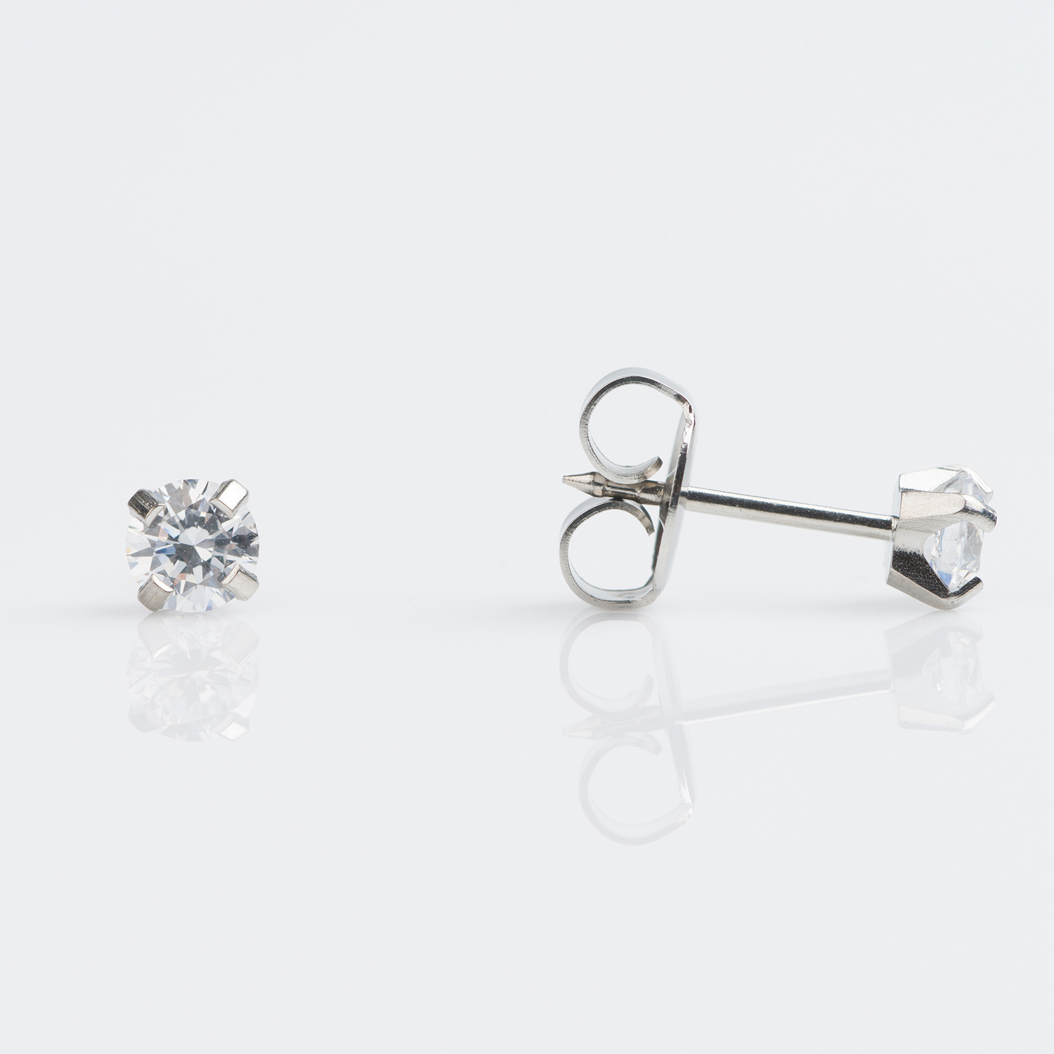 CZ Stud Earring