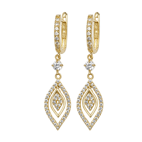 Gold Drop Earrings
