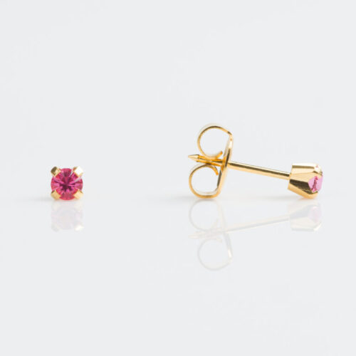 October Rose Stud Earring
