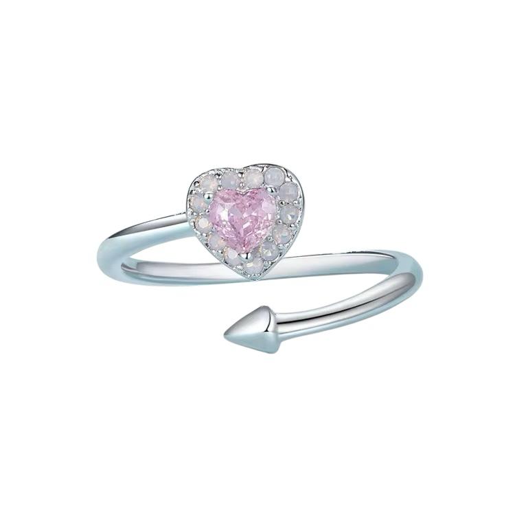 Pink CZ Ring