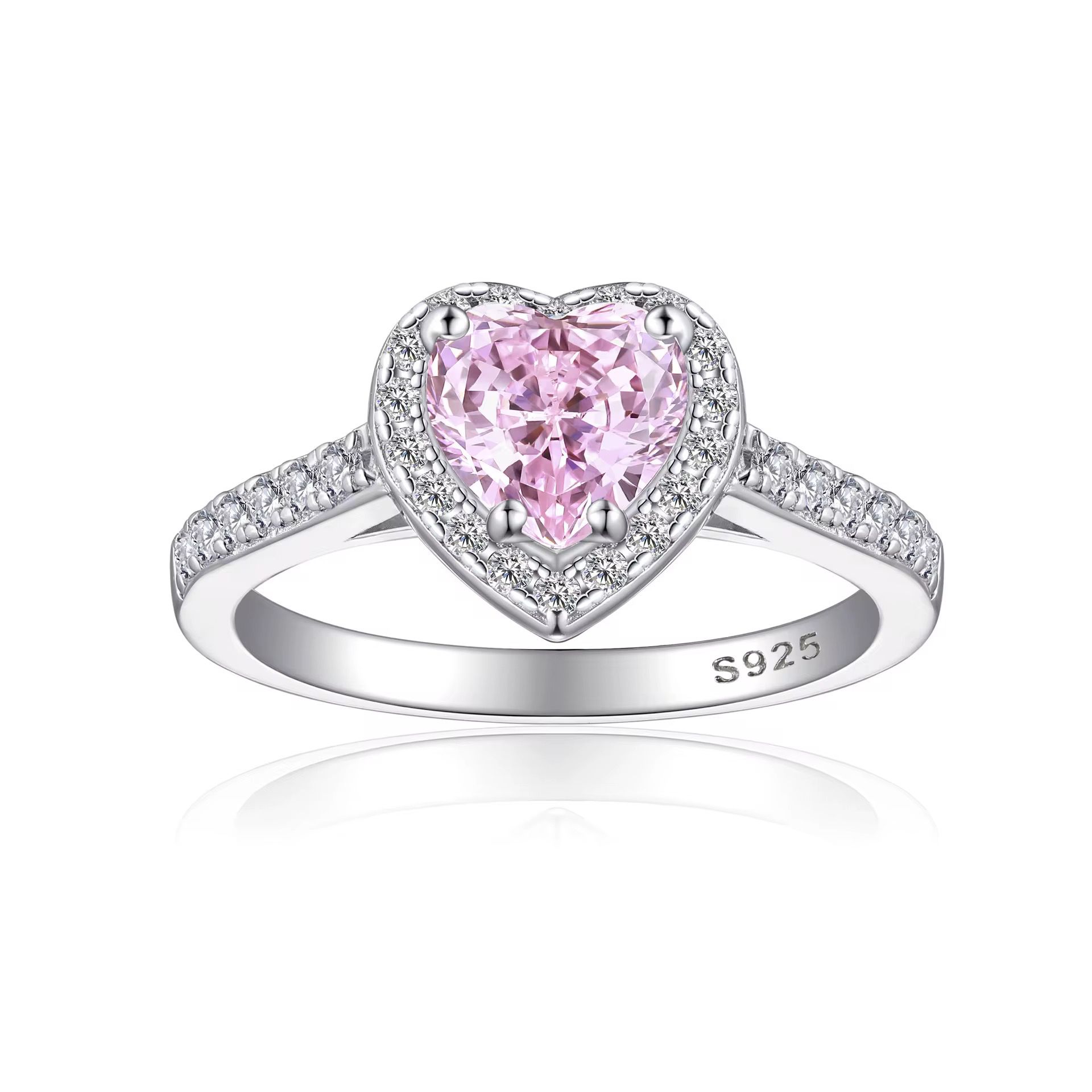 Pink Heart Ring