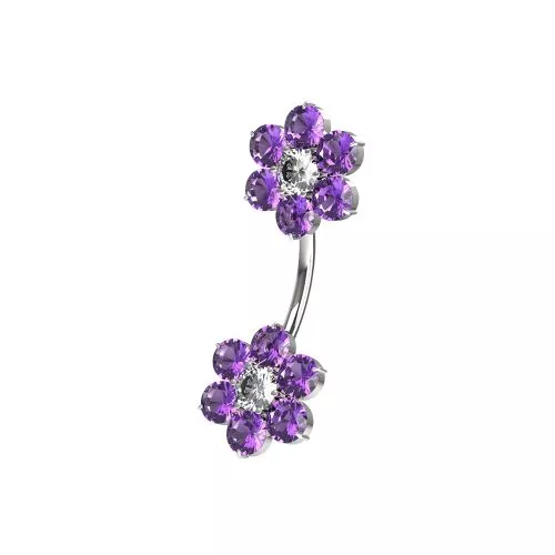 Mini Flowers Belly Bar