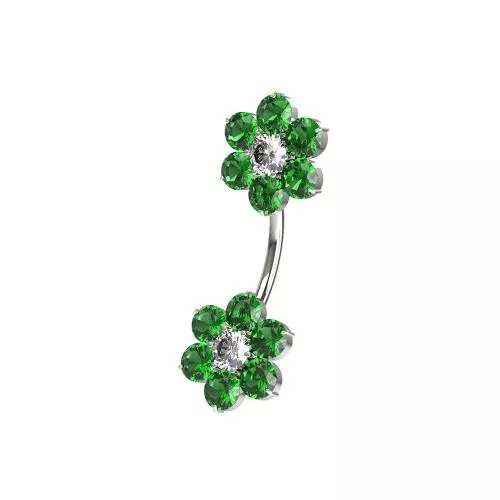 Mini Flowers Belly Bar