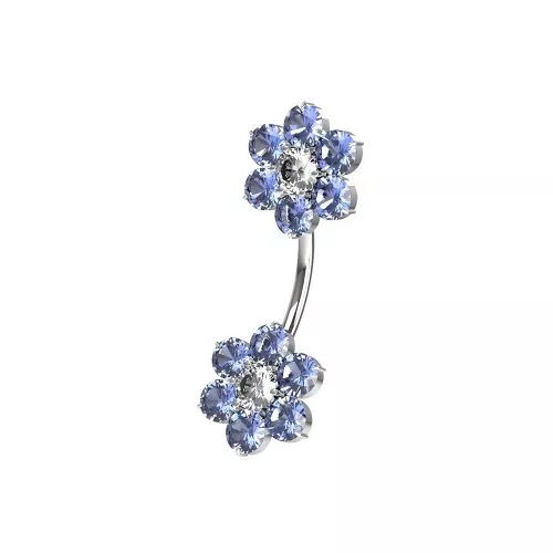 Mini Flowers Belly Bar