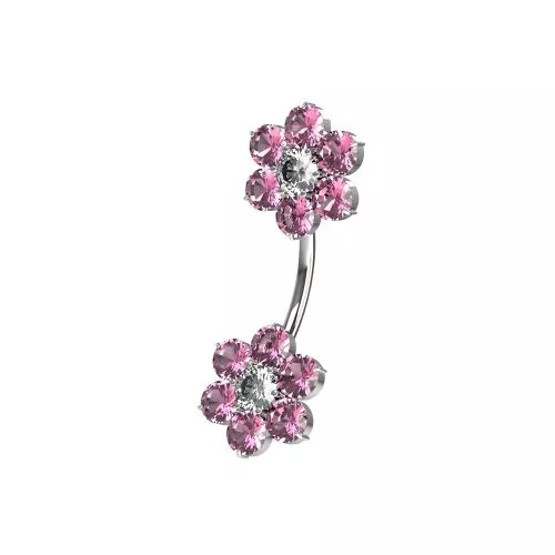 Mini Flowers Belly Bar