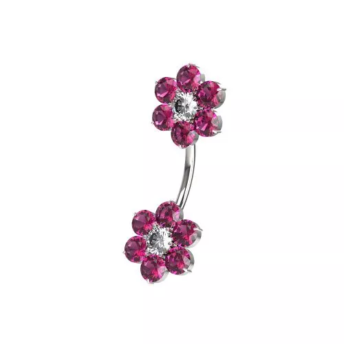 Mini Flowers Belly Bar