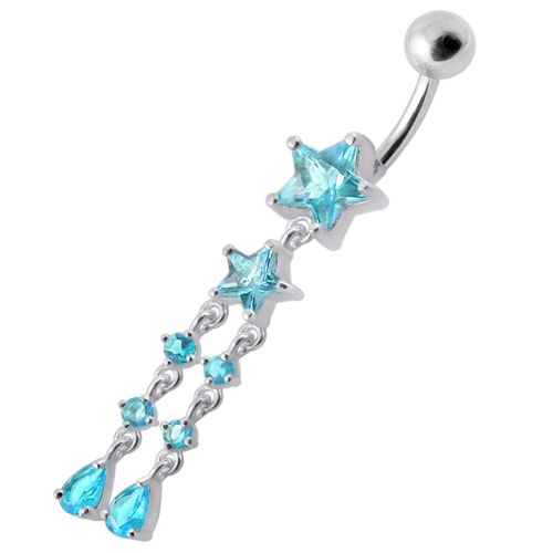 Star Dangling Belly Bar