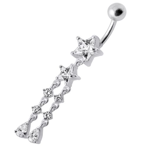 Star Dangling Belly Bar