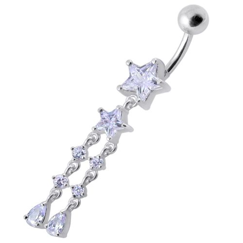 Star Dangling Belly Bar