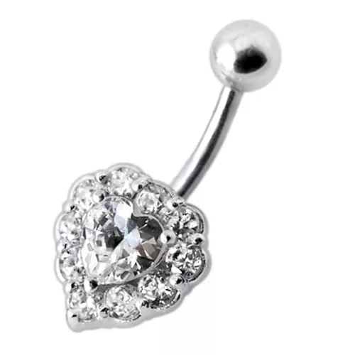 Heart Silver Belly Bar