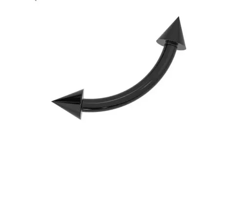 Cone Eyebrow Piercing