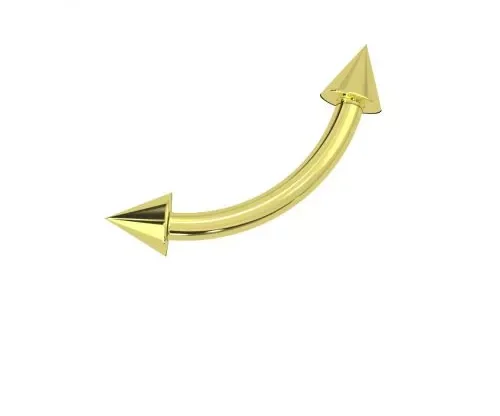 Cone Eyebrow Piercing