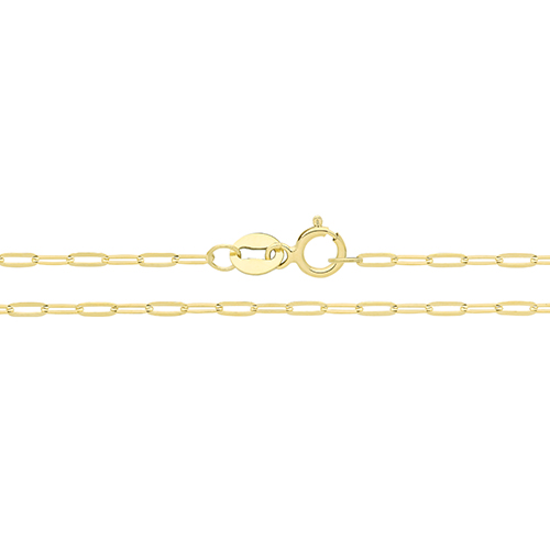 Gold Paperclip Chain