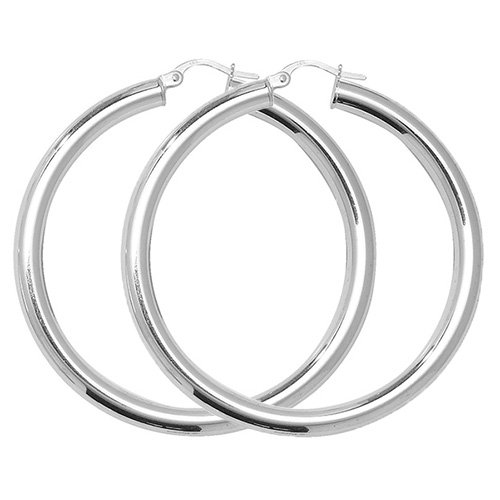 Plain Hoop Earrings