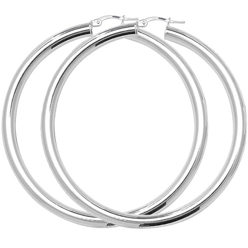 Plain Hoop Earrings