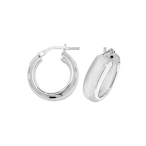 Plain Hoop Earrings