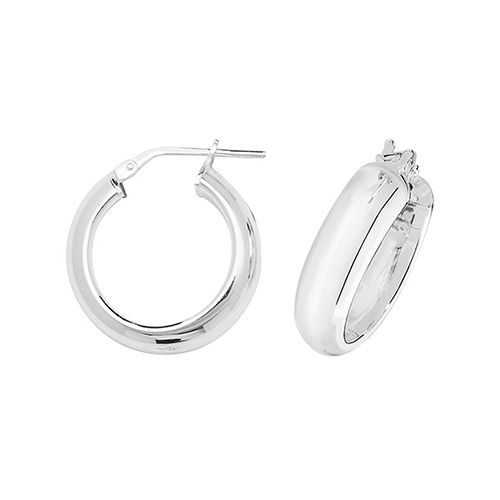 Plain Hoop Earrings