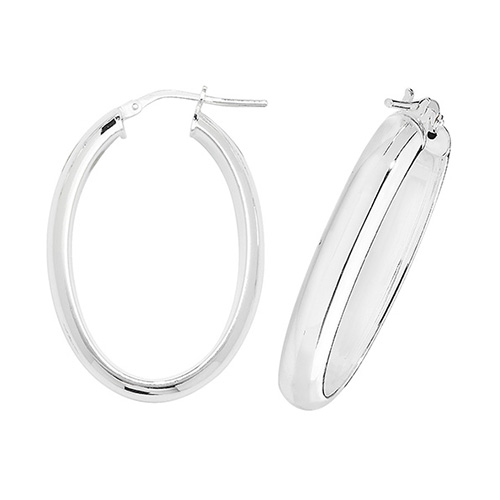 Plain Hoop Earrings