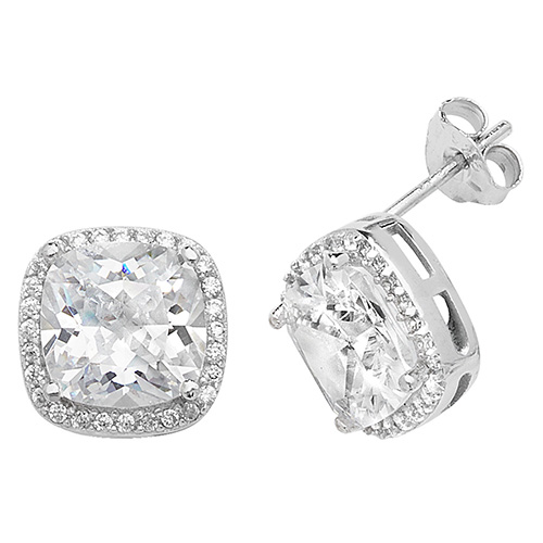 CZ Stud Earrings