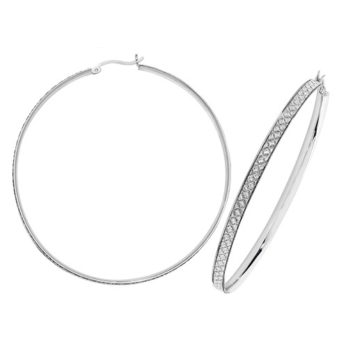 Moondust Hoop Earrings