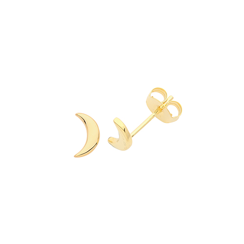 Moon Studs Earrings