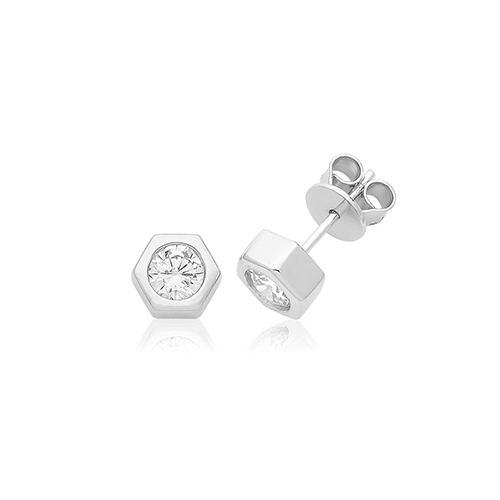 CZ Stud Earrings