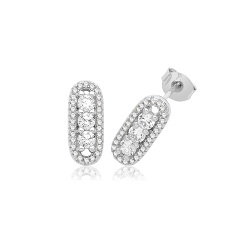 CZ Stud Earrings