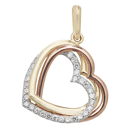 Heart CZ Pendant