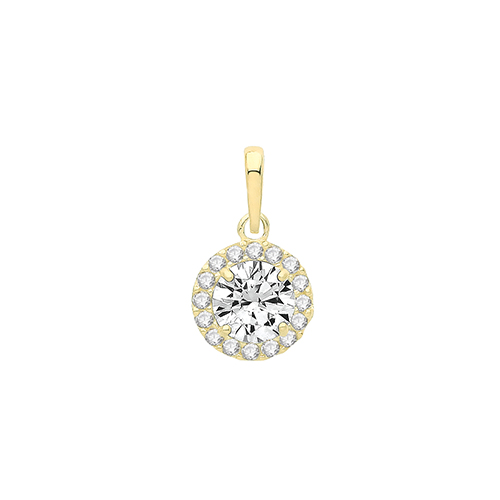Ladies CZ Pendant
