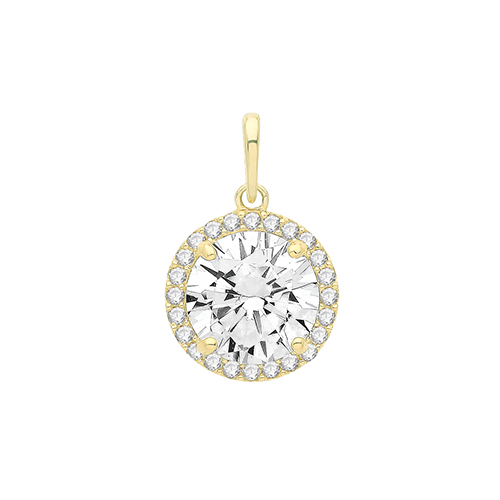 Ladies CZ Pendant