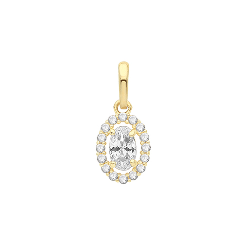 Ladies CZ Pendant