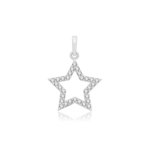 CZ Star Pendant