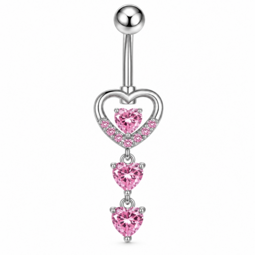 Hanging Heart Belly Bar